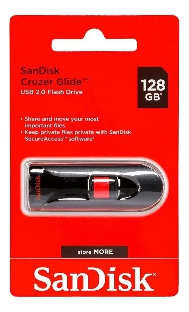 Pendrive 128gb Sandisk Usb 3