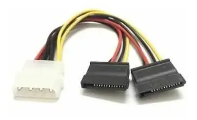 Cable Sata Power Doble Pc