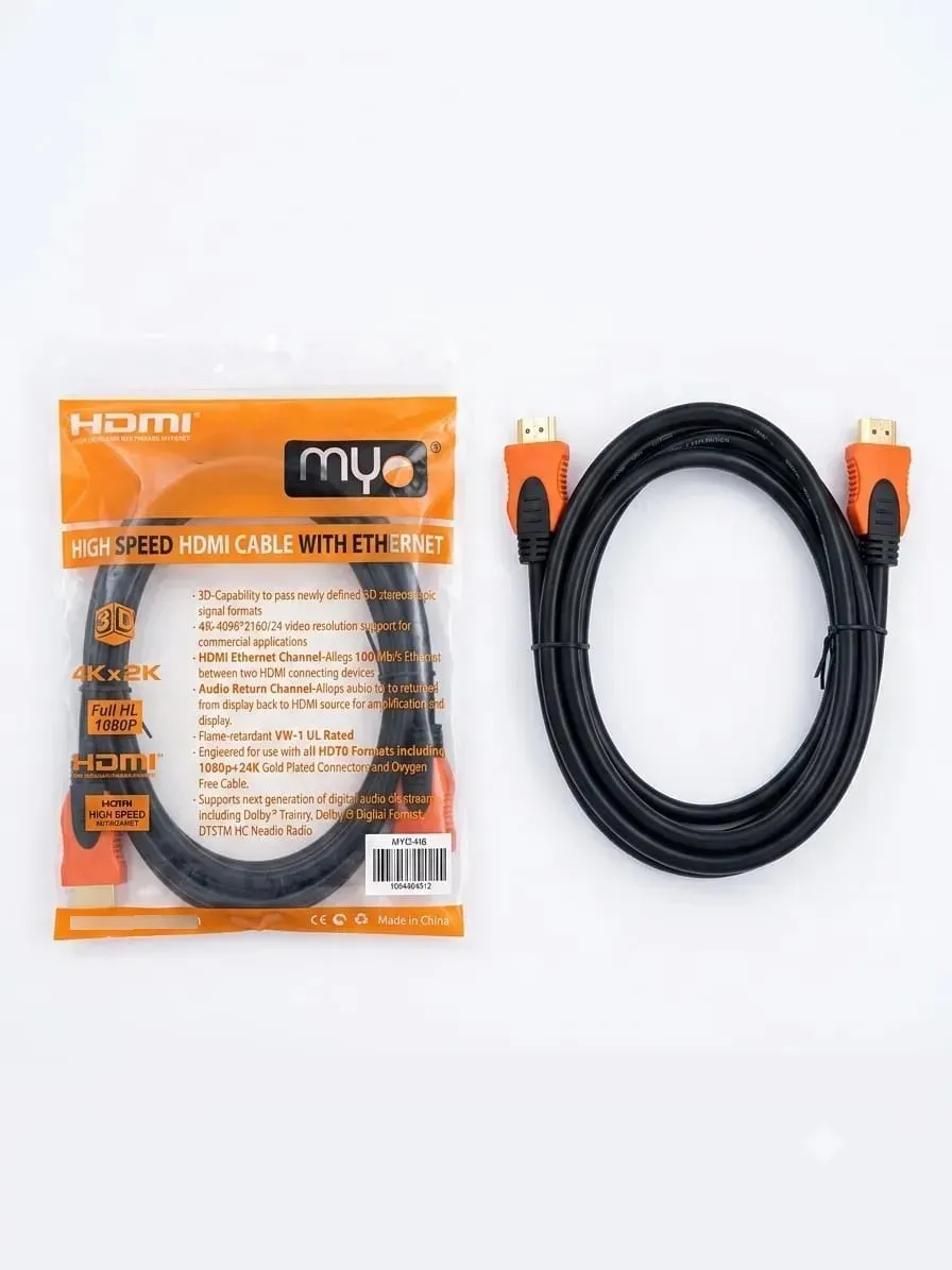 Cable Hdmi De Alta Velocidad Con Ethernet . 2.5 Metros
