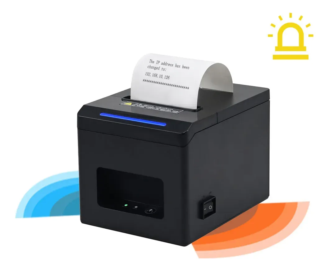 Impresora Termica Tickera 80mm Puerto Lan Y Usb Corte Aut