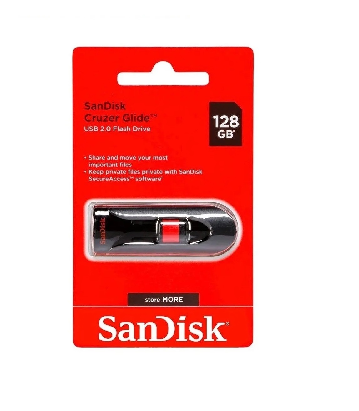 Pendrive Sandisk Cruzer Glide 128gb