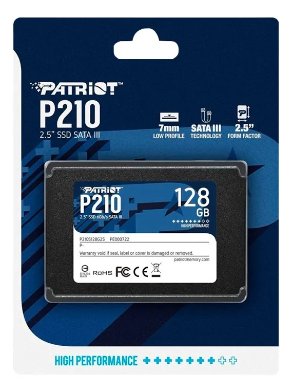 Disco Solido 128 Gb Patriot P210 