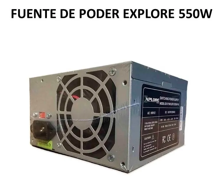 Fuente De Poder Explore 550w