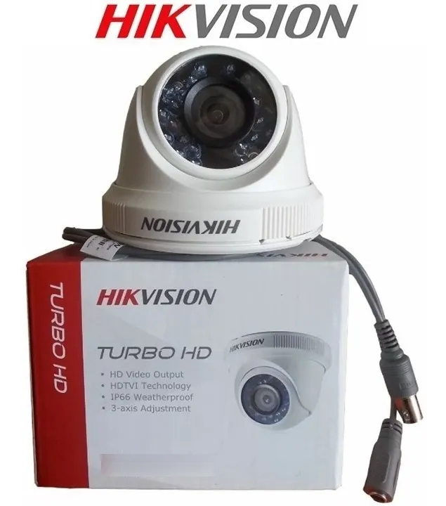 Camara Tipo Domo Turbo Hd 720p / Ds-2ce56c0t-irpf /hikvision