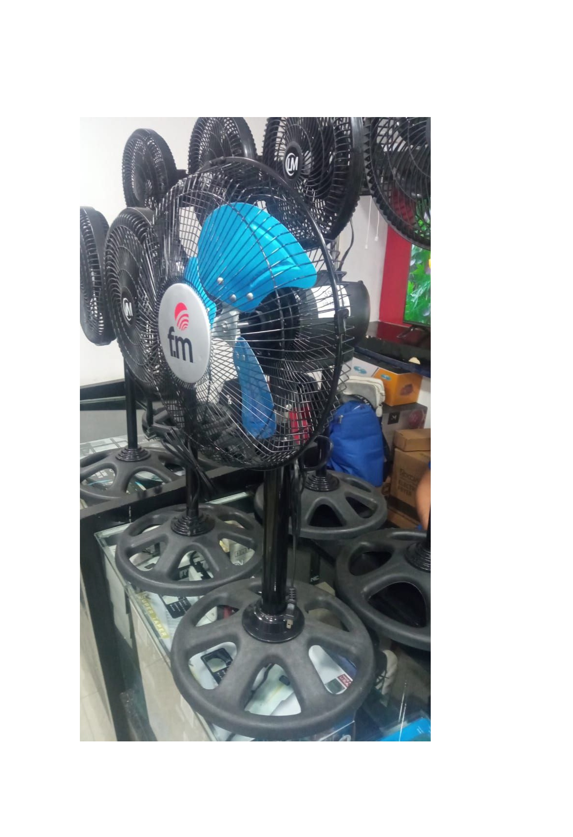 Ventilador FM 12" Con Pedestal