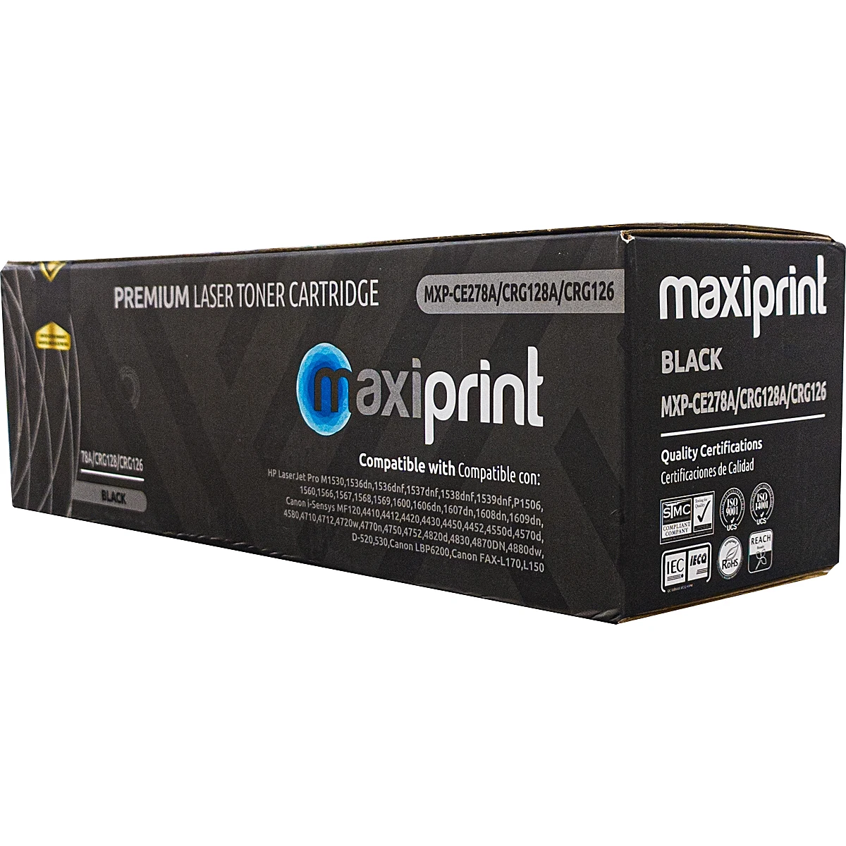 Toner Maxiprint mxp-ce278a /crg-128a/crg-126a negro